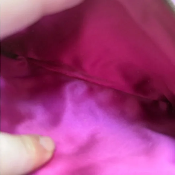 Coach RARE Suede and Leather Poppies for Peace Wristlet. - Picture 2 of 11